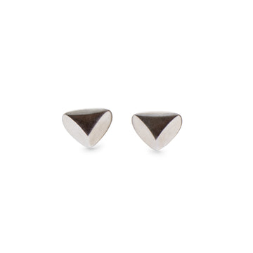 Handmade sterling silver stud earrings by Sky Phaebl. Inspired by the powerful and divine feminine energy in the universe. 